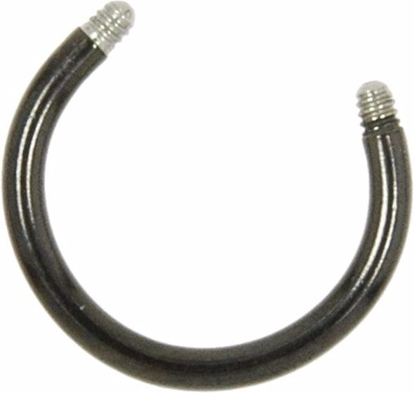 Immagine prodotto Bijouteria Barretta piercing (Acciaio chirurgico 316L, Rivestimento PVD (nero))