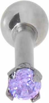 Hellviolett, silberfarbig