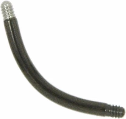 Produktbild Bijouteria 1.2mm Piercingstab (Chirurgenstahl 316L, PVD Beschichtung (schwarz))