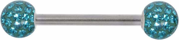 Actual product image Bijouteria Nipple piercing (Crystal, Epoxy resin, Surgical steel 316L)