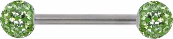 Produktbild Bijouteria Brustpiercing (Kristall, Chirurgenstahl 316L, Epoxiharz)