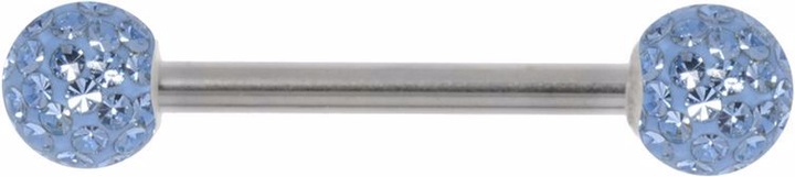 Produktbild Bijouteria Brustpiercing (Epoxiharz, Kristall, Chirurgenstahl 316L)