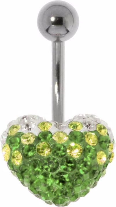 Produktbild Bijouteria Bauchpiercing (Chirurgenstahl 316L, Kristall)