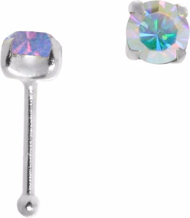 Image du produit Bijouteria Piercing nez (Cristallin, Argent 925)