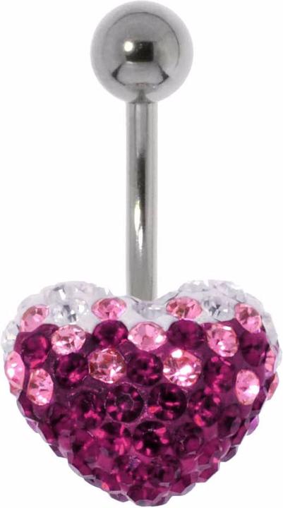 Image du produit Bijouteria Piercing nombril (Acier chirurgical 316L, Cristallin)