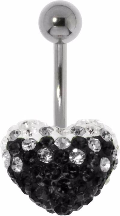 Produktbild Bijouteria Bauchpiercing (Chirurgenstahl 316L, Kristall)