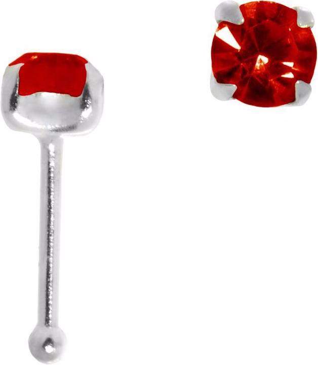 Produktbild Bijouteria Nasenpiercing (Kristall, Silber 925)