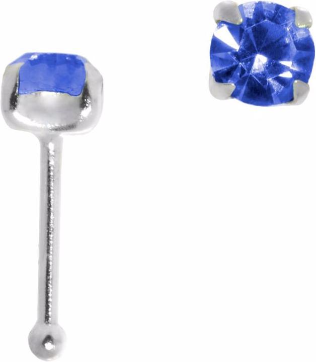 Immagine prodotto Bijouteria Piercing per naso (Argento 925, Vetro (di orologio))