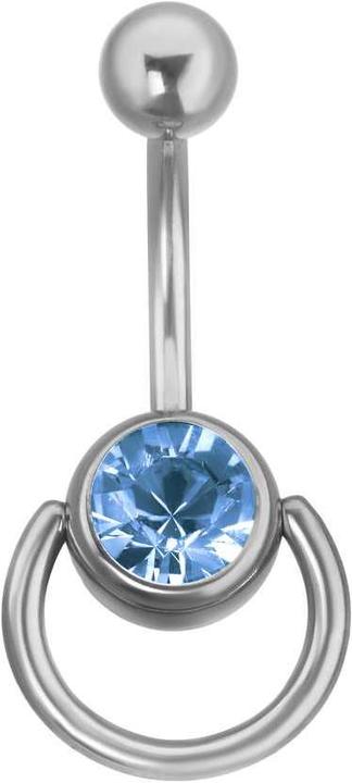 Produktbild Bijouteria Bauchpiercing (Kristall, Chirurgenstahl 316L)