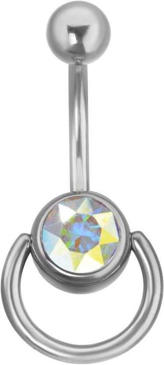Image du produit Bijouteria Piercing nombril (Acier chirurgical 316L, Cristallin)