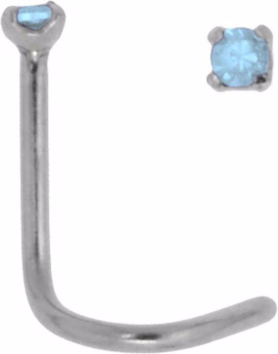 Image du produit Bijouteria Piercing nez (Acier chirurgical 316L, Cristallin)