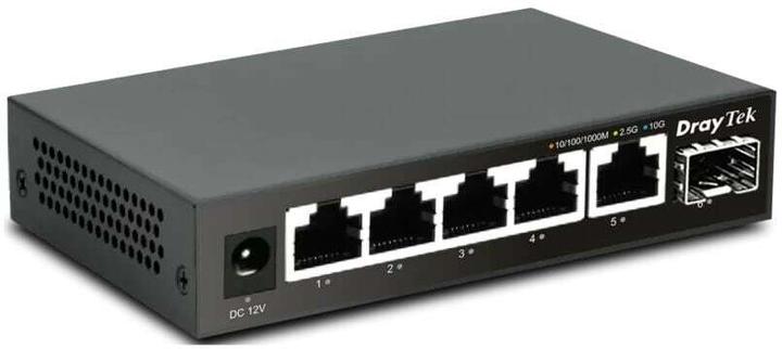 Draytek Switch Desk. VigorSwitch Q-60X 1*SFP+/ 5*2,5GBE retail (6 Ports)