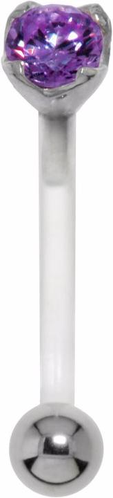 Immagine prodotto Bijouteria Piercing ventre (Zirconia, Bioplastica, Argento 925, Acciaio chirurgico 316L)