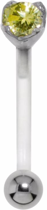 Immagine prodotto Bijouteria Piercing ventre (Zirconia, Bioplastica, Argento 925, Acciaio chirurgico 316L)