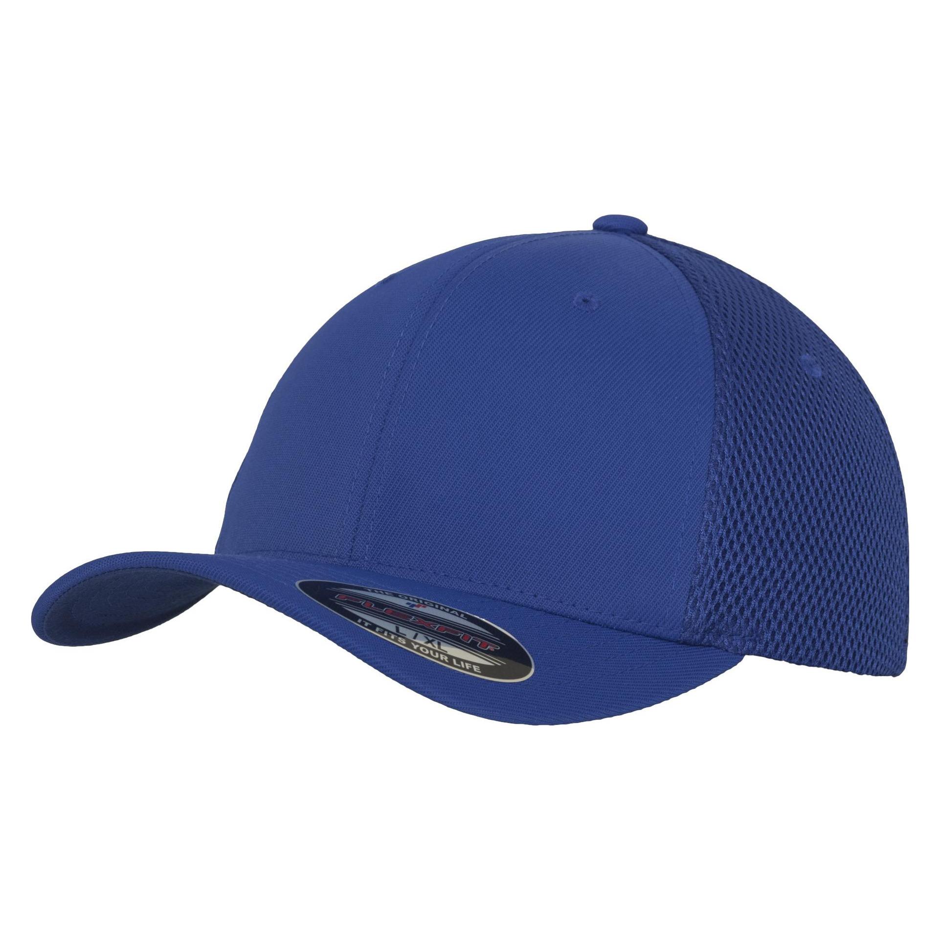 Flexfit, Unisex, Cap, Tactel Mesh, Blau, (S, M)
