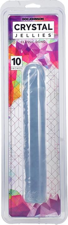 Actual product image Doc Johnson Crystal Jellies Classic Dong