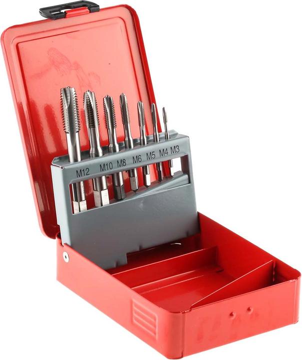 Actual product image RS PRO HSS tap set sp/pt M3-M12