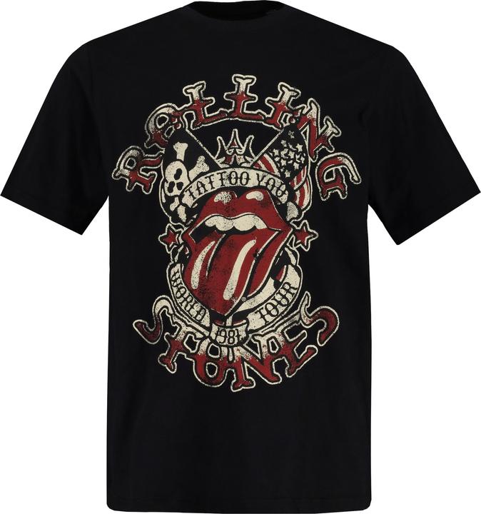 Immagine prodotto JP1880 T-shirt, maglietta dedicata alla band Rolling Stones, mezze maniche (5XL)