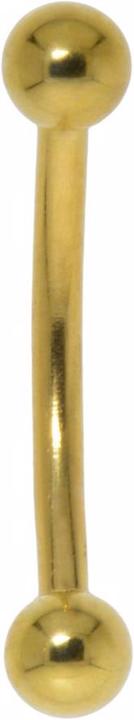 Immagine prodotto Bijouteria Piercing sopracciglio (Placcatura in oro (placcatura oro), Acciaio chirurgico 316L)