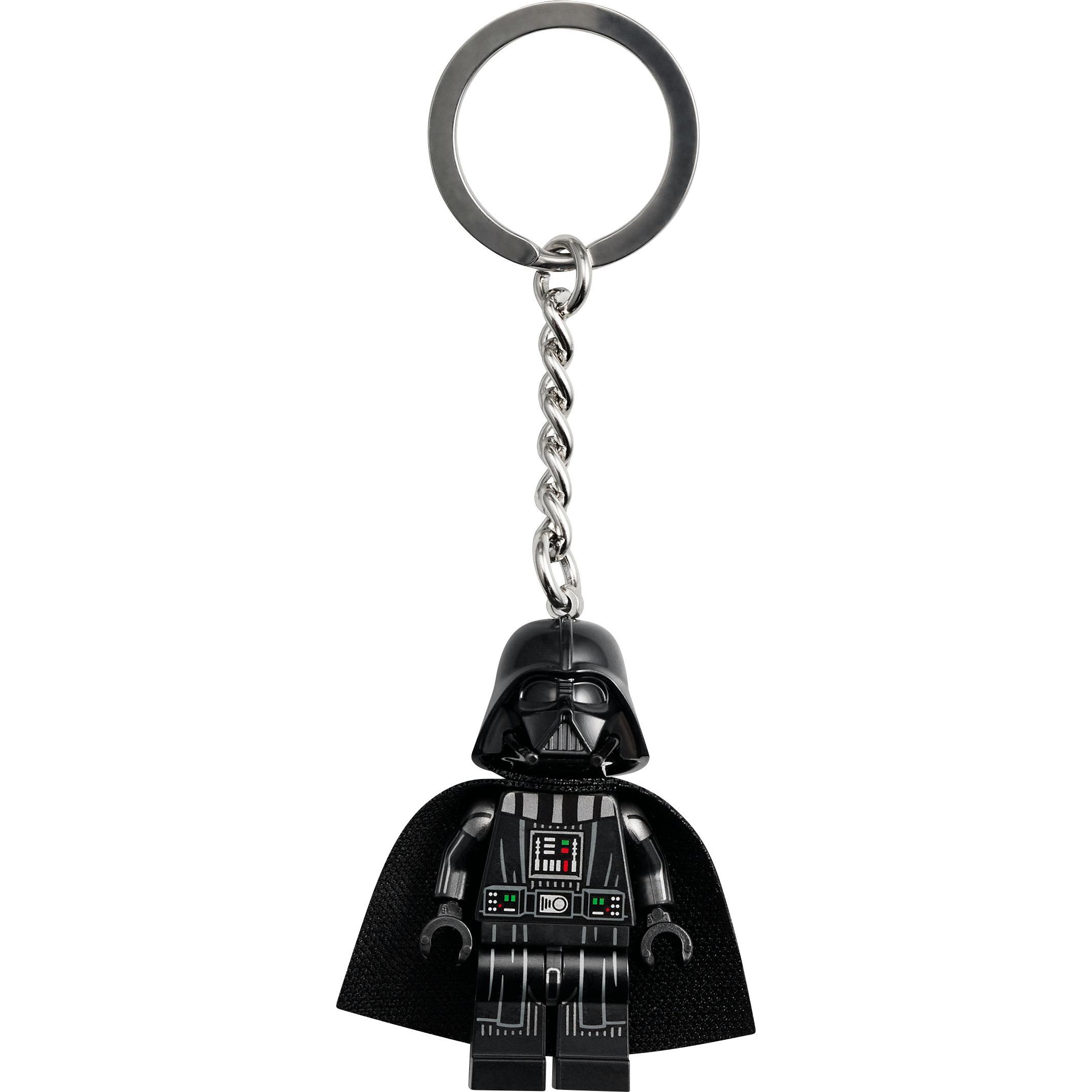 LEGO, Unisex, Portachiavi, Star Wars Darth Vader, Nero