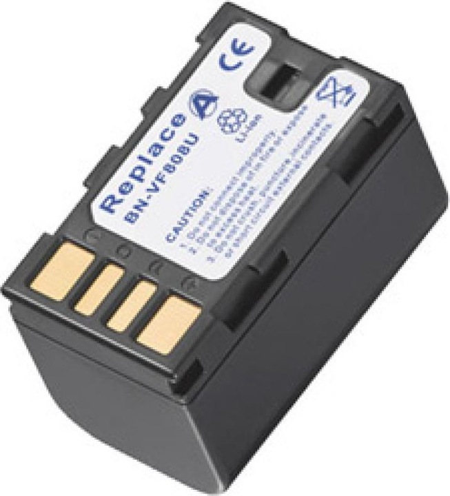 Produktbild AccuCell Akku JVC BN-VF815 U, BN-VF808 U (Akku)