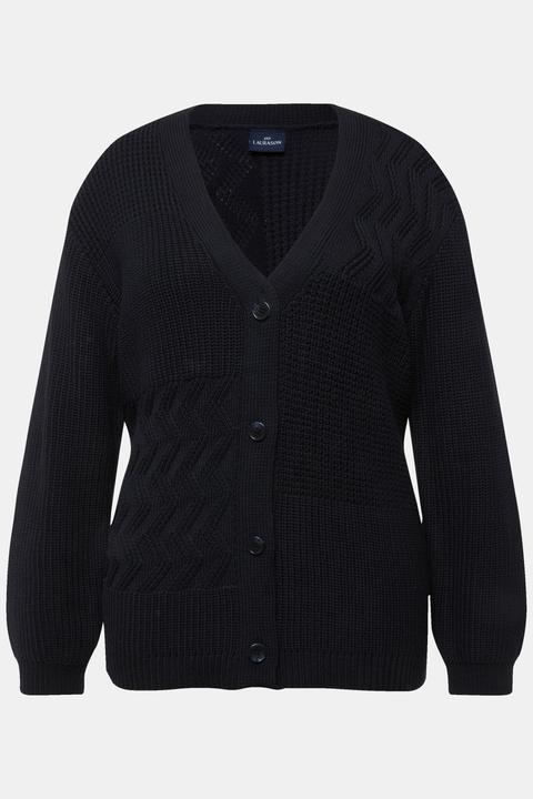 Produktbild Laurasøn Strickjacke, Patch-Look (L)