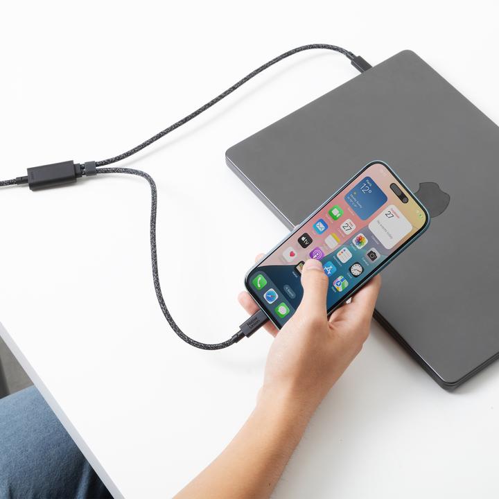Image du produit Native Union Belt Cable 2-in-1 USB-C (2 m, 140 W)