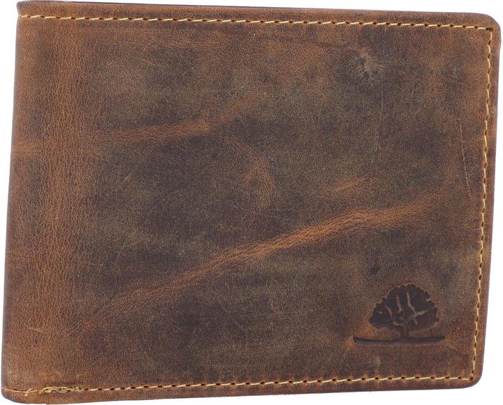 Actual product image Greenburry Vintage wallet RFID leather 13 cm