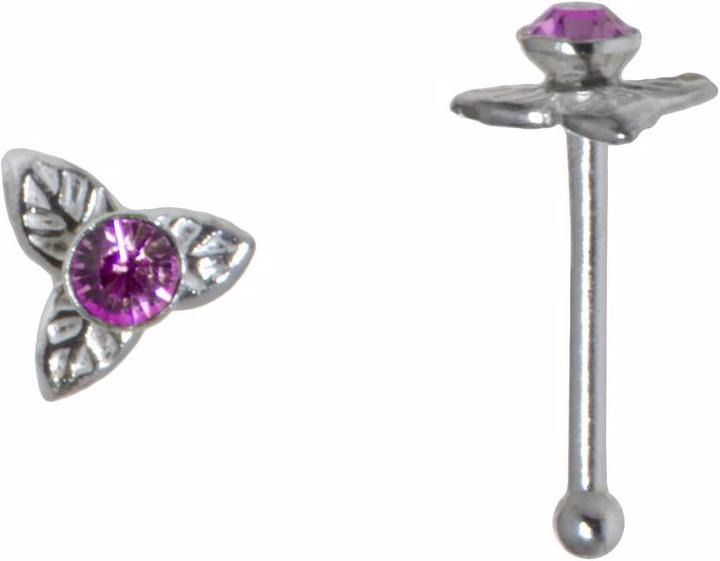 Produktbild Bijouteria Nasenpiercing (Silber 925, Kristall)