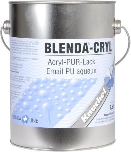 Image du produit Knuchel Vernis acrylique Blenda-Cryl (Blanc pur, 2.50 l)