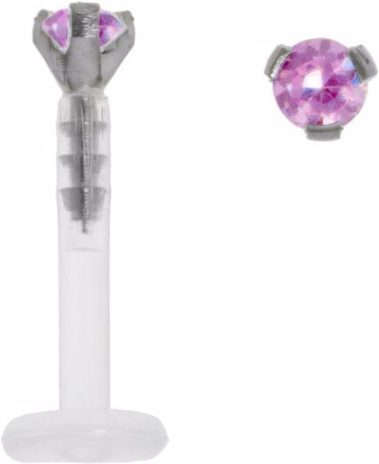 Immagine prodotto Bijouteria Barretta piercing (Bioplastica, Vetro (di orologio), Titanio)