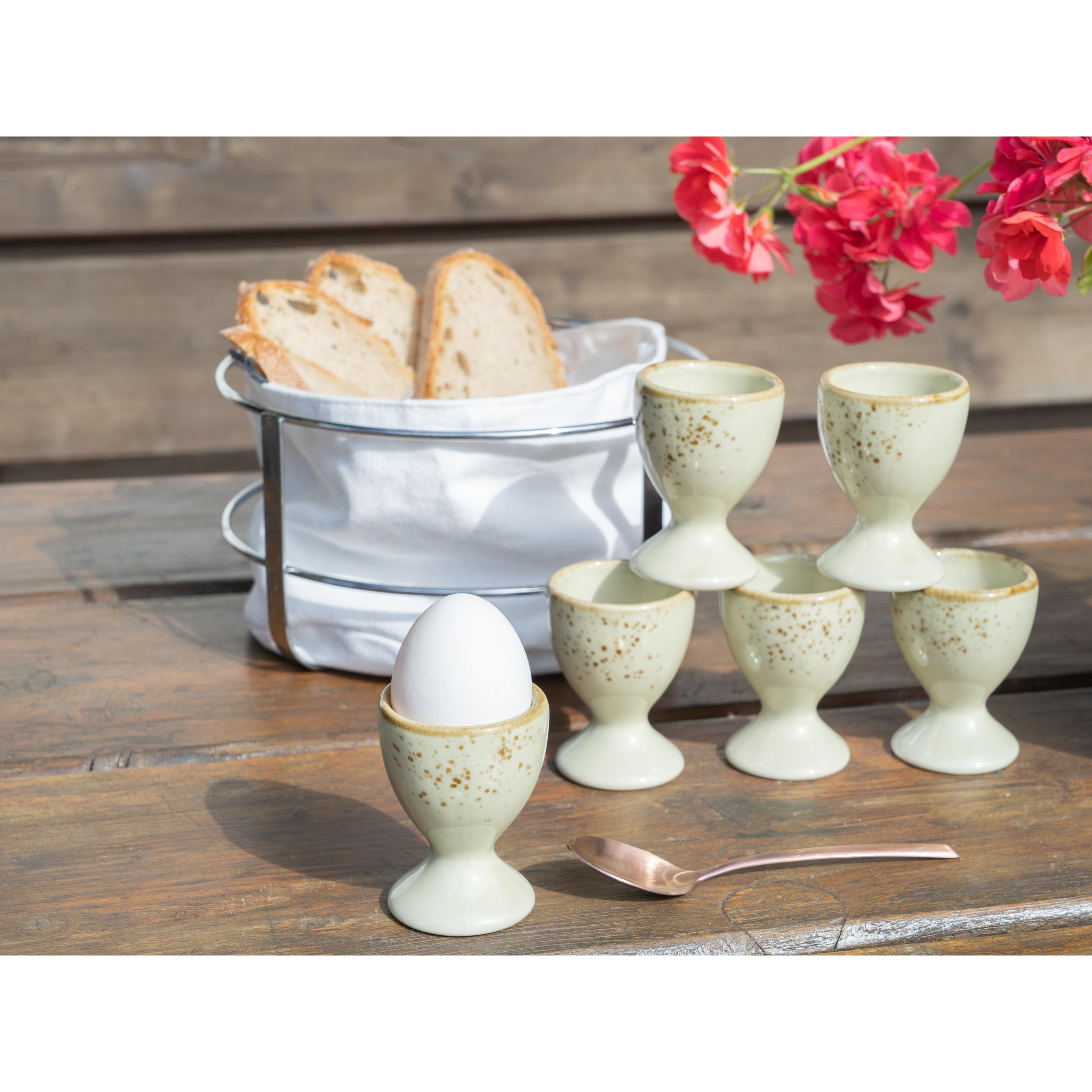 Thumbnail - CreaTable Nature Collection, Eierbecher, Braun