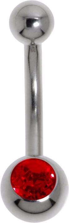 Produktbild Bijouteria Bauchpiercing (Kristall, Chirurgenstahl 316L)