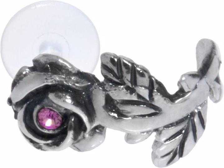 Immagine prodotto Bijouteria Piercing orecchio (Bioplastica, Vetro (di orologio), Argento 925)