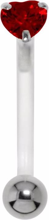 Immagine prodotto Bijouteria Piercing ventre (Zirconia, Bioplastica, Argento 925, Acciaio chirurgico 316L)