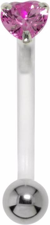 Immagine prodotto Bijouteria Piercing ventre (Zirconia, Bioplastica, Argento 925, Acciaio chirurgico 316L)