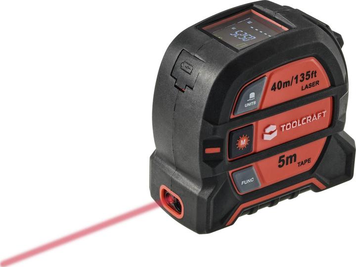 Image du produit Toolcraft Télémètre laser (40 m)