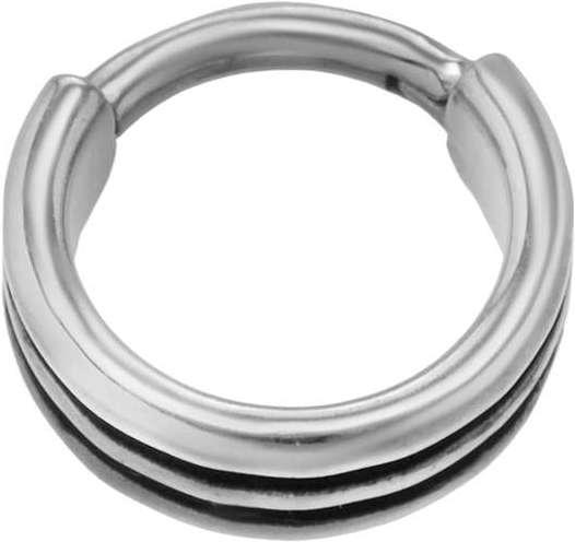 Immagine prodotto Bijouteria Piercing per naso (Acciaio chirurgico 316L con rivestimento PVD (nero))