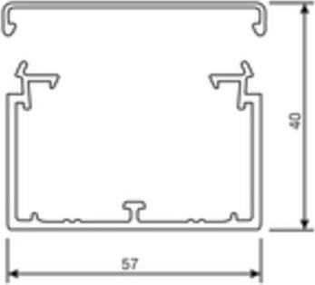Produktbild Hager Kabelkanal (L x B x H) 2000 x (Kabelkanal, 200 cm)