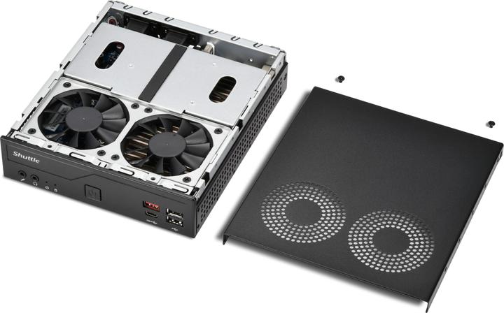 Produktbild Shuttle DH810 S1700 H610 BLACK 120W