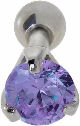 Immagine prodotto Bijouteria Piercing orecchio (Zirconia, Acciaio chirurgico 316L)
