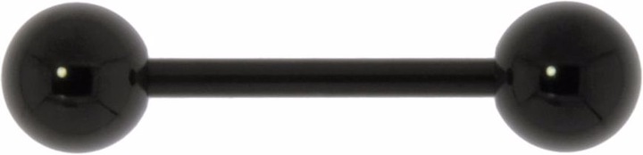 Produktbild Bijouteria Brustpiercing (Chirurgenstahl 316L, PVD Beschichtung (schwarz))