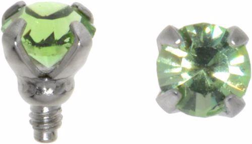 Immagine prodotto Bijouteria Chiusura Dermal-Anchor (Acciaio chirurgico 316L, Vetro (di orologio))
