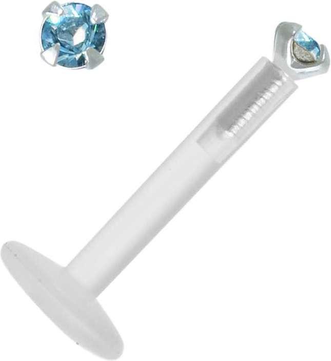 Aqua, silberfarbig, Transparent