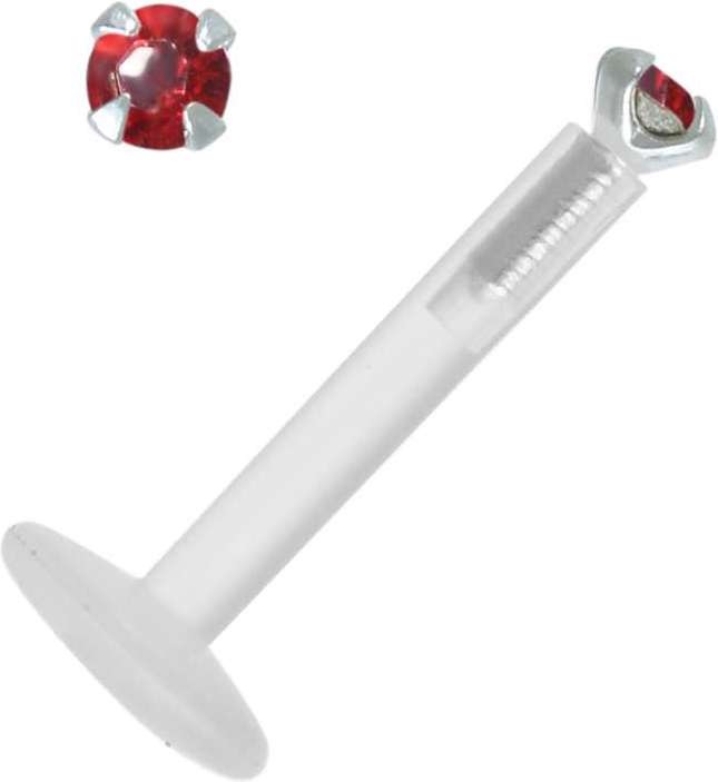 Produktbild Bijouteria Piercing (Bioplast, Silber 925, Premium Kristall)