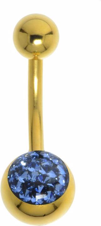 Goldfarben, Blau