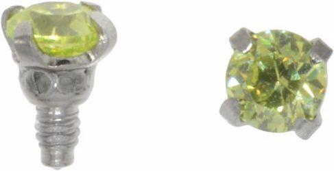 Image du produit Bijouteria Embout Dermal-Anchor (Cristallin, Acier chirurgical 316L)