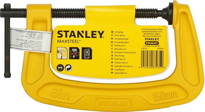 Produktbild Stanley C-Zwinge MaxSteel, 150 mm (150 mm)