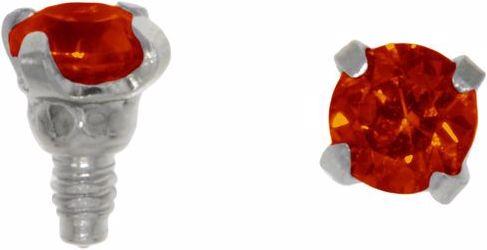 silvery, Orange