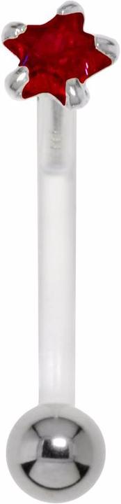 Immagine prodotto Bijouteria Piercing ventre (Zirconia, Bioplastica, Argento 925, Acciaio chirurgico 316L)